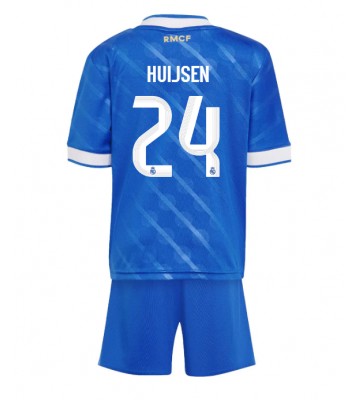 Real Madrid Dean Huijsen #24 Tredjetrøje Børn 2025-26 Kortærmet (+ Korte bukser)
